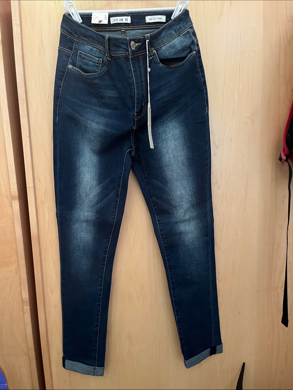 Classic Dark Wash Women’s Jeans - Deep Blue